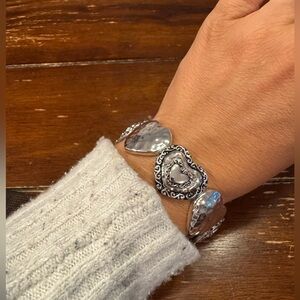 Silver Heart Bracelet